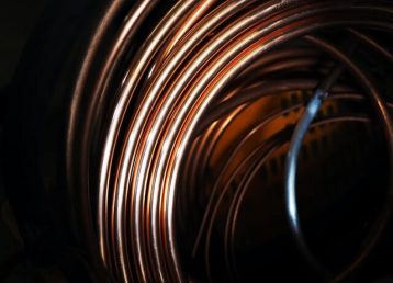 Coil of copper pipe 640